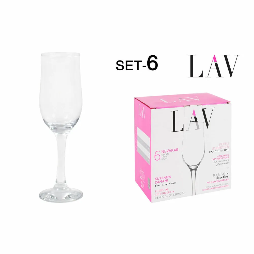 Calice da champagne LAV Nevakar 4 Unità