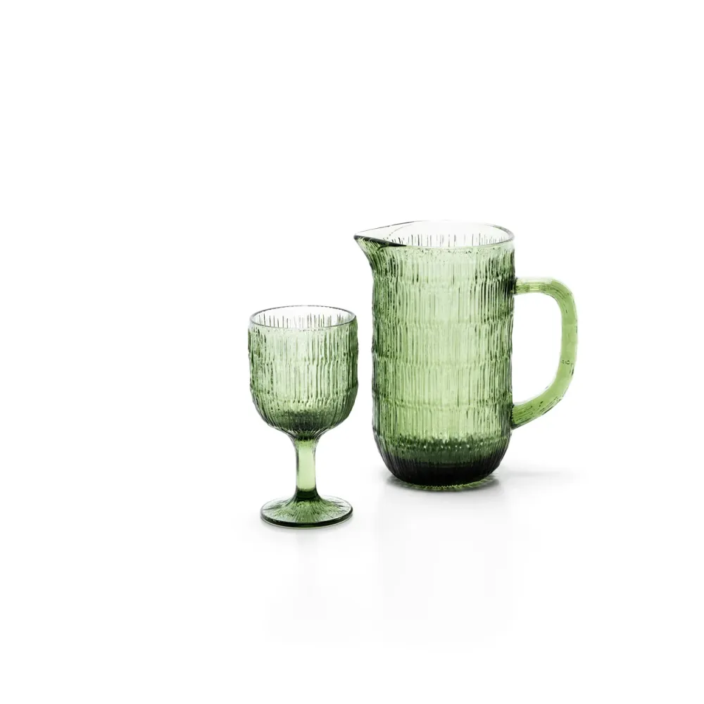 Il Calice Da Vino Moss Ripple - Verde