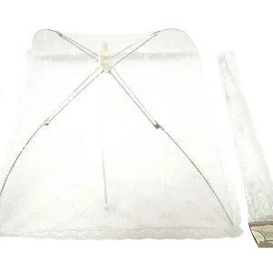 Campana coprivivande h.25 c/base 40x40cm bianca