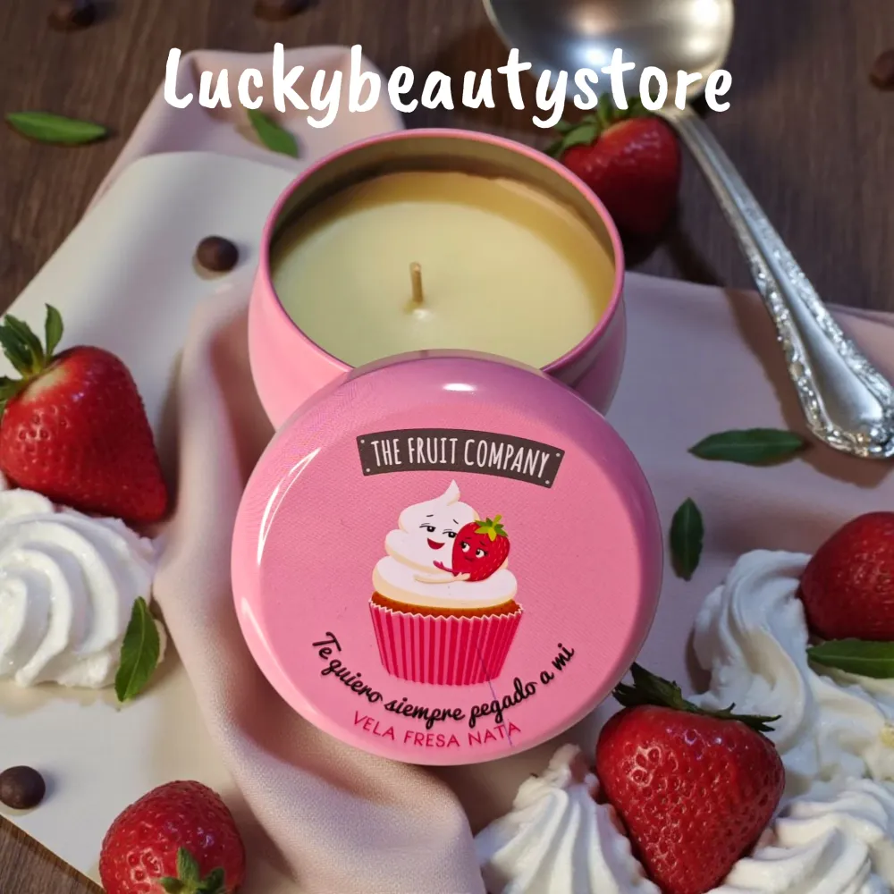 CANDELA PROFUMATA FRUIT COMPANY PANNA E FRAGOLA