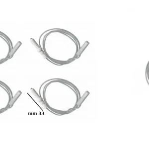 CANDELETTA CUCINA 4 PZ PER FORNELLI + 1 CANDELETTA TRIPLA CORONA ARISTON FRANKE