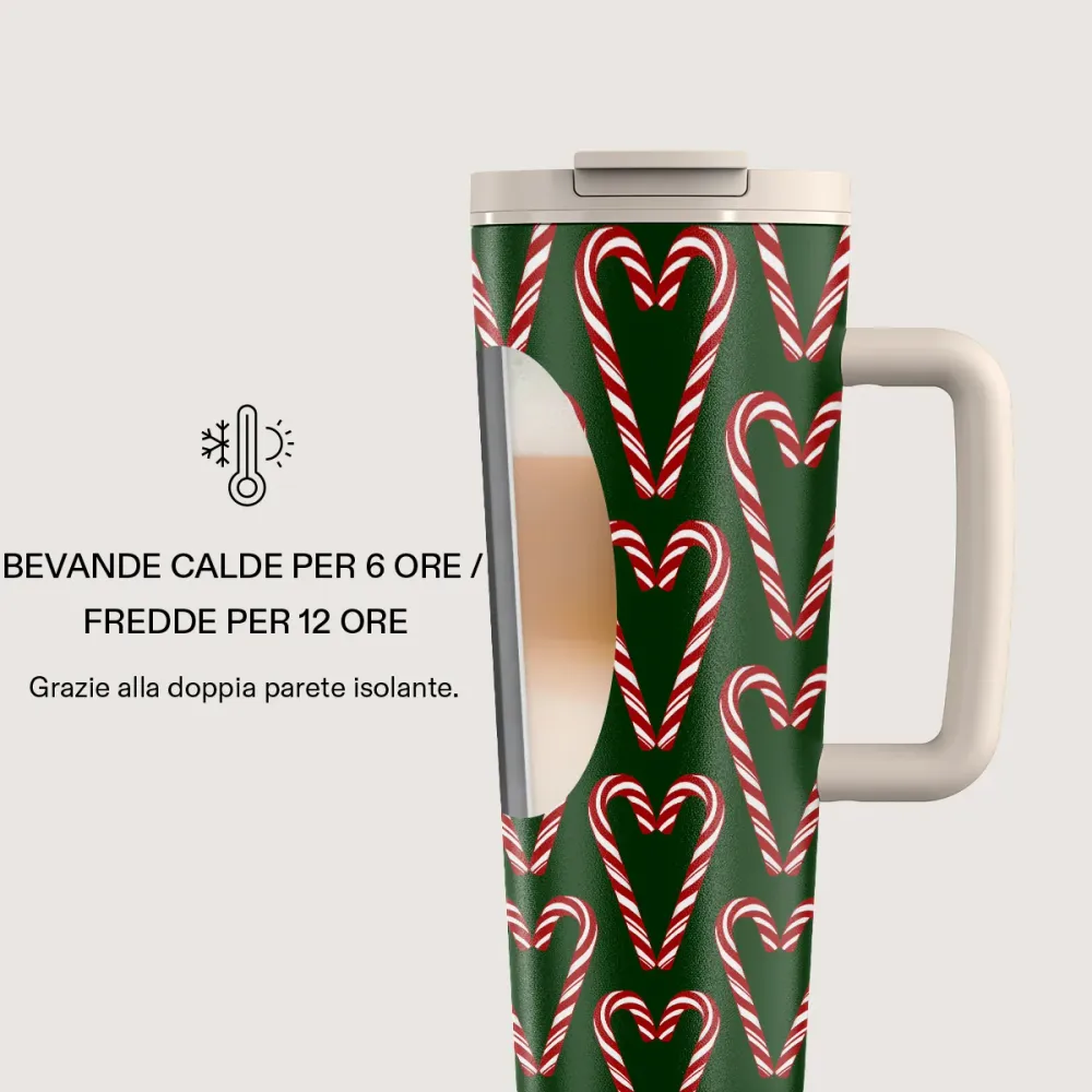 Candy Lane - Tazza da viaggio EasyGrip
