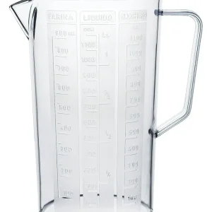 Caraffa Graduata Florida Ø Cm. 12X19 H - Lt. 1,5