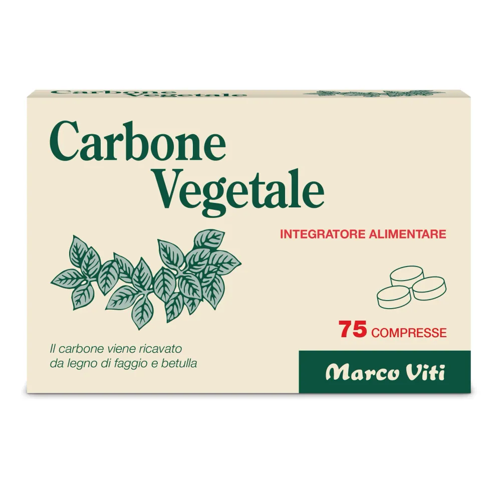 CARBONE VEGETALE 75 Cpr Viti