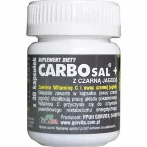 Carbosal con Mirtillo 30 capsule GORVITA