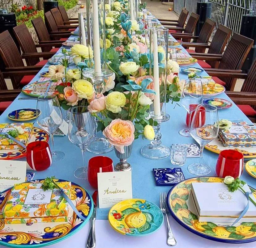 EVENTS WHITE & GOLD - Gift Set Singolo Casa Amalfi