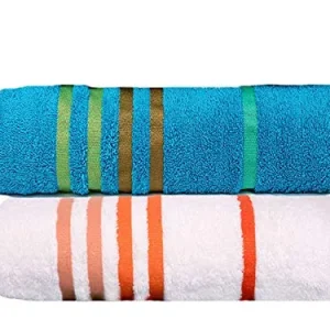CASA COPENHAGEN Exotic Collezione - Set di 2 Blu Ottanio E Bianchi