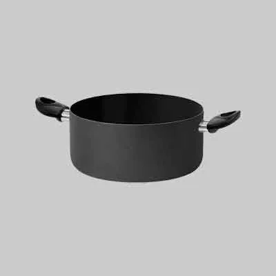 CASSERUOLA 'BLACK LINE' Ø cm 24x11h - cap. 5 lt. Prezzo per Pezzo.