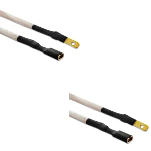 2 CAVI DI PROLUNGA DA CM50 PER CANDELA / CANDELETTA PIEZO CUCINA GAS ACCENS