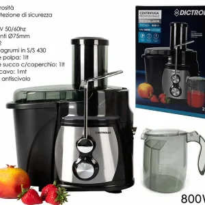 Centrifuga professionale natural juice 800w