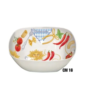 Cestino quadro melanina cm 16 decoro chef