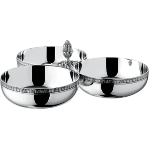 Christofle Malmaison Set Tre Ciotoline