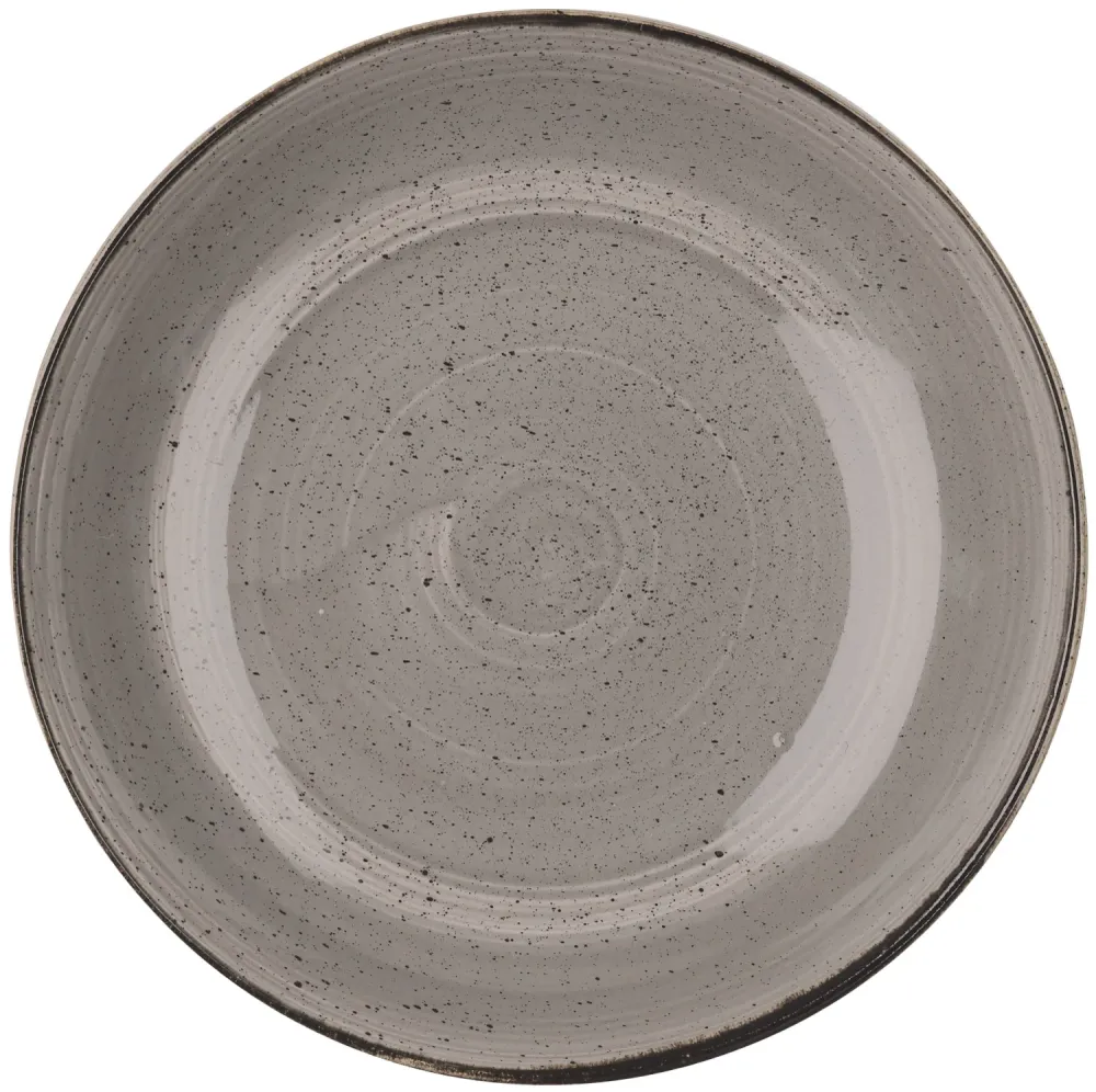 Churchill Coupé Teller Stonecast Pepper Corn Greylief 31cm 343.004.037