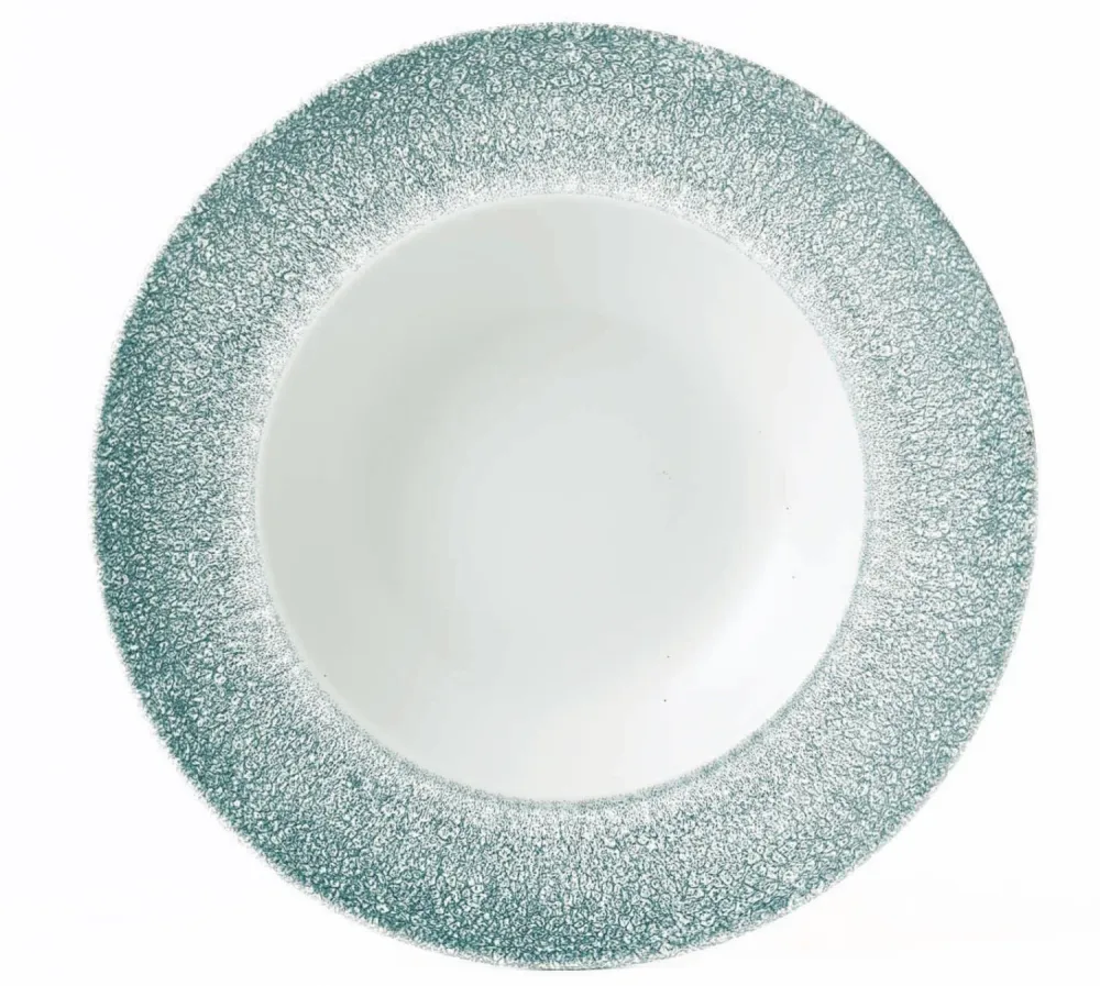 Churchill Teller S.P. Raku Topaz Blue Deep 28cm 343.025.005