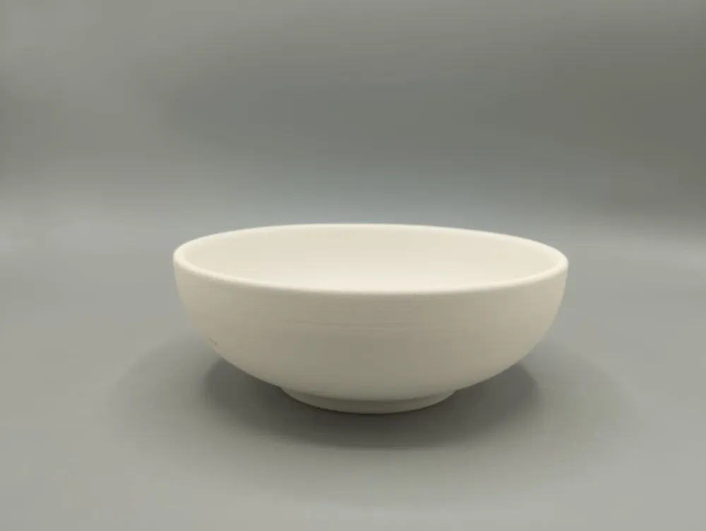 Ciotola Fiori diametro 16 cm. ceramica semilavorata GREZZA da dipingere