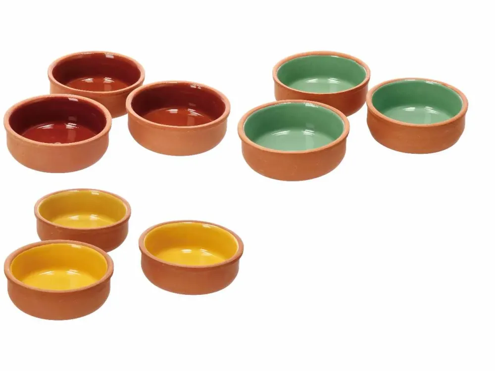 Ciotola terracotta 12x4cm 3 pezzi 73420