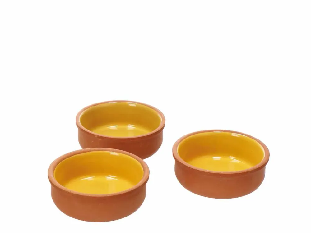 Ciotola terracotta 12x4cm 3 pezzi 73420
