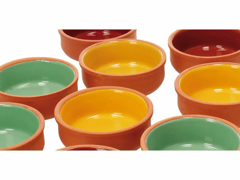 Ciotola terracotta 12x4cm 3 pezzi 73420