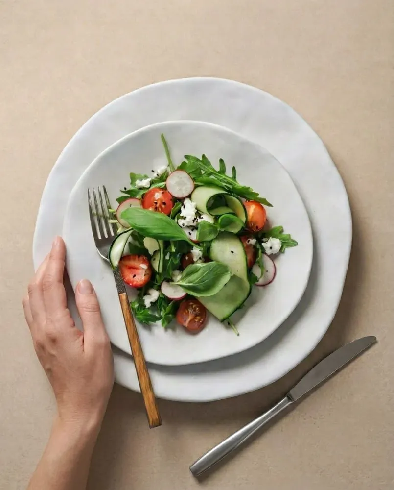 Pure Stoneware Piatto insalata 21 cm