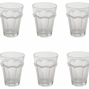Confezione 6 Bicchieri Acqua Vetro 283ml Villa d'Este Home Tivoli Floyd