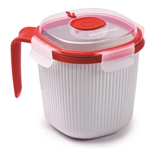 Contenitore alimenti Snips 000847 TEMPO ZERO Lattiera Bianco e Rosso