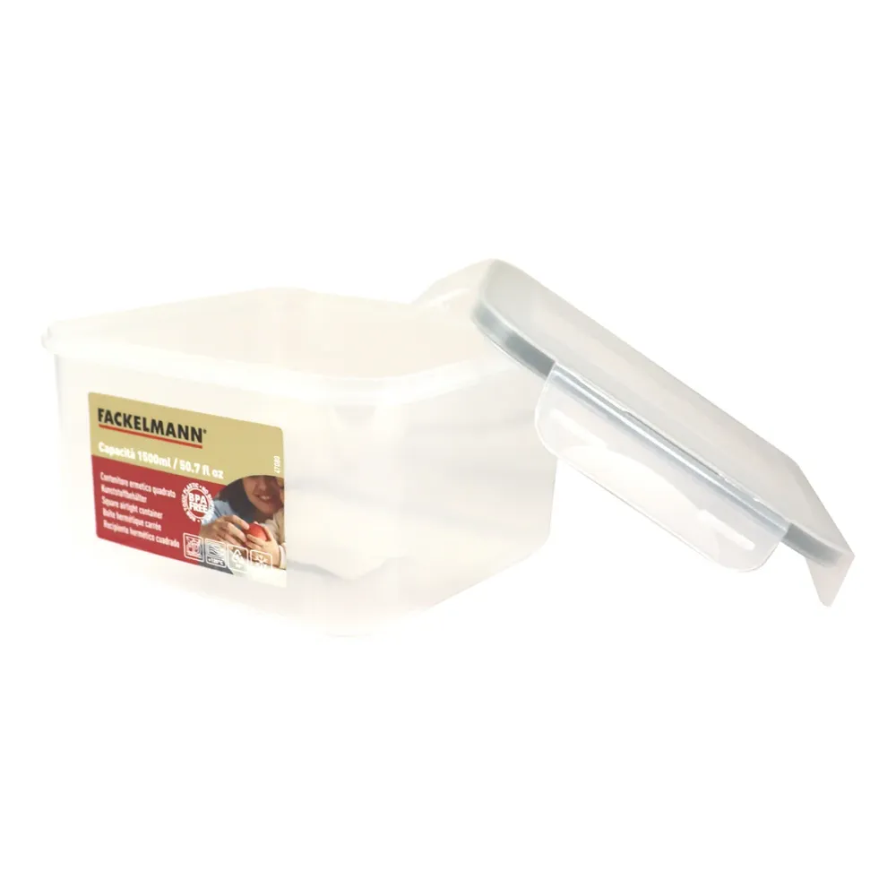 Contenitore ermetico, quadrato, 1500ml, Fackelmann