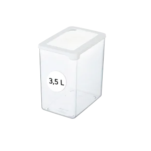 Contenitori per alimenti SmartStore bianchi - 18x12,5x20 cm (3500 ml)