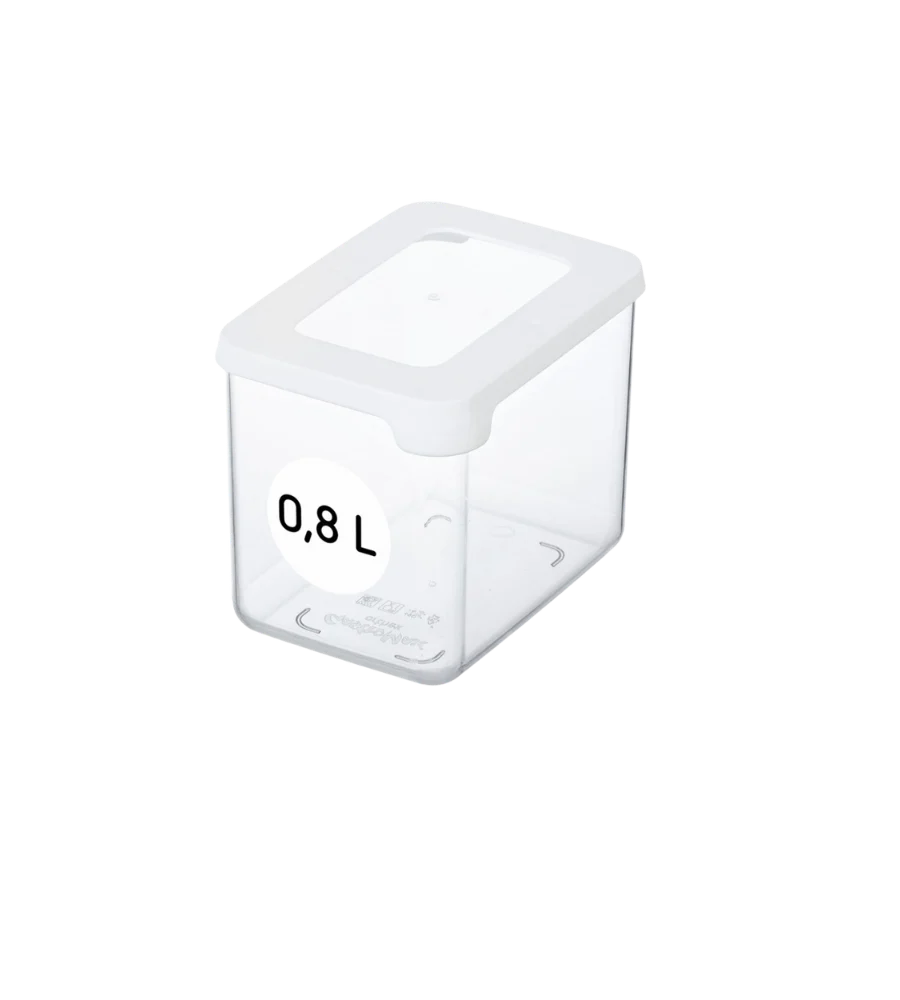 Contenitori SmartStore bianchi - 12,5x9x10 cm (800 ml)
