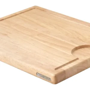 Continenta Tranchier Board strofinata albero di gomma, 37x29x2.4 cm 3233