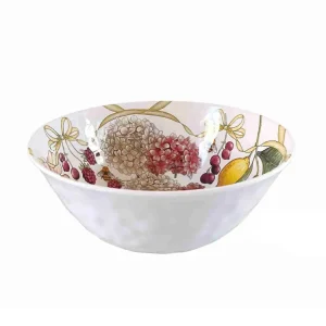 Coppetta melamina multicolor floreale 21x8 cm linea Fiocchi - Ibct