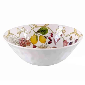 Coppetta melamina multicolor floreale 24x9 cm linea Fiocchi - Ibct