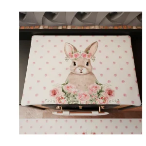 Coprifornello pasquale Pink Rabbit misura 50x70