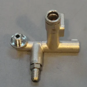Corpo rubinetto vapore per caldaia inox Saeco sin017