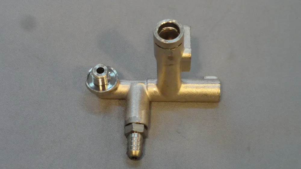 Corpo rubinetto vapore per caldaia inox Saeco sin017