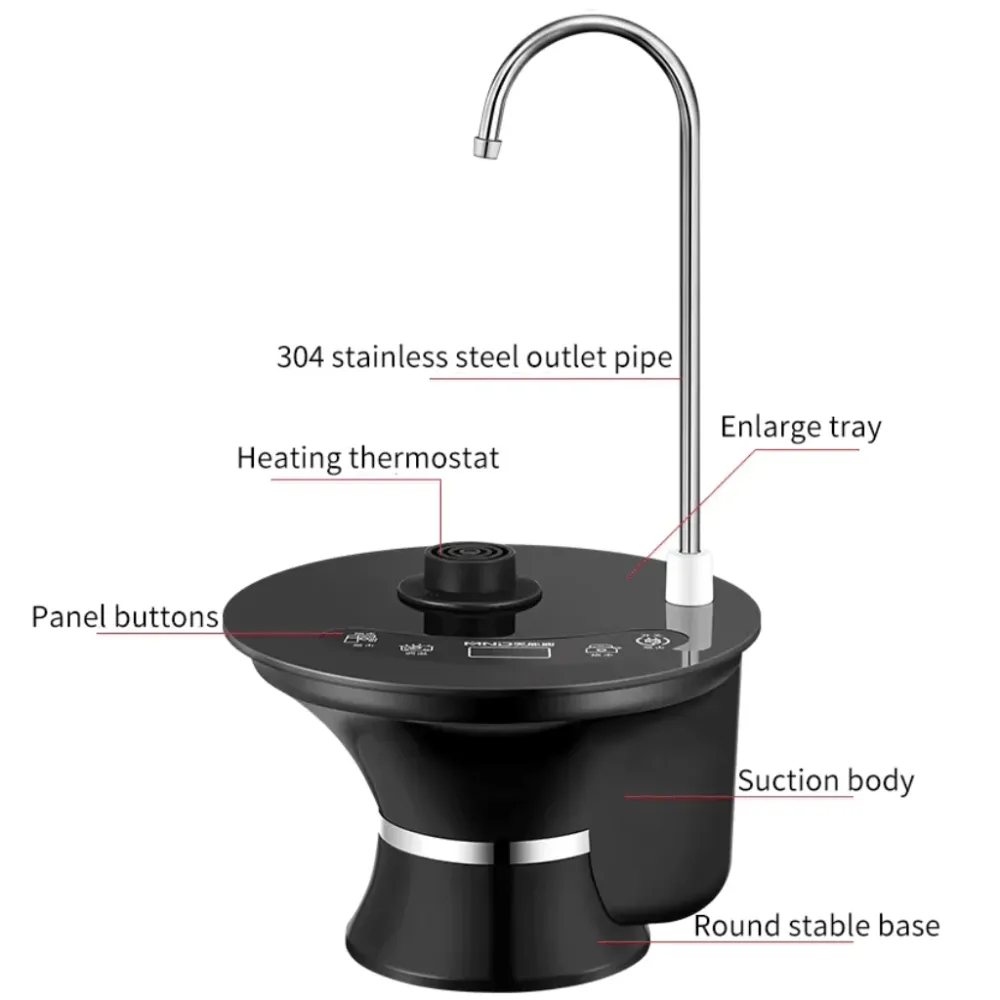 HYDROPOT – Bollitore da tavolo con funzione pompa elettrica Cozey Maison