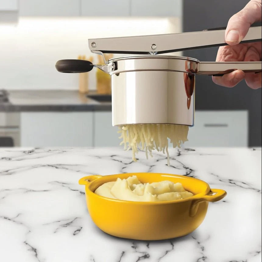 MASHPRO – Schiacciapatate acciaio inox per purè cremoso Cozey Maison