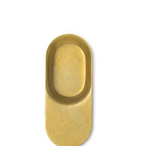 Cucchiaio da degustazione piatto Les Essences, 8,5 cm, oro vintage