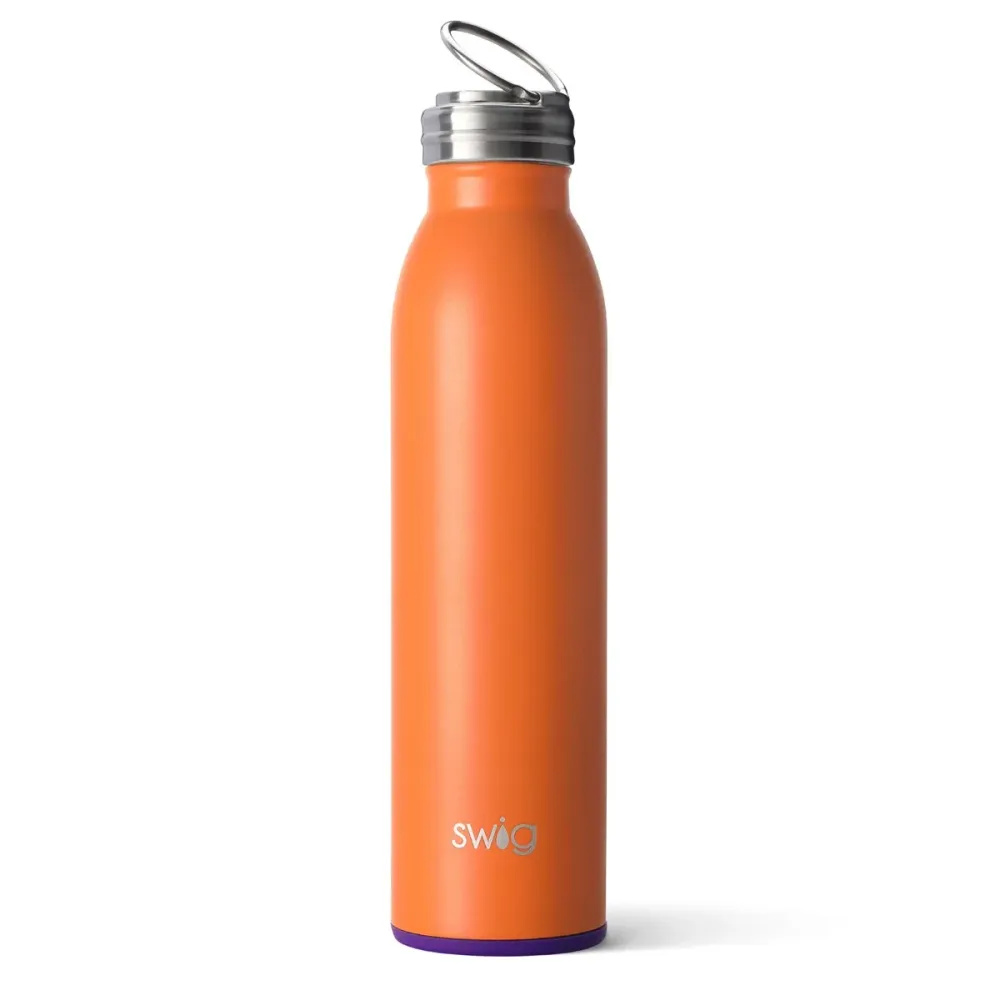 SWIG 20OZ BOTTLE-MATTE ORANGE/PURPLE Dewit Vandorp