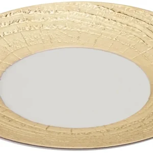 Dispositivo di presentazione di Revol Round, H: 3,4 cm, Ø 31 cm, avorio/oro RE648603