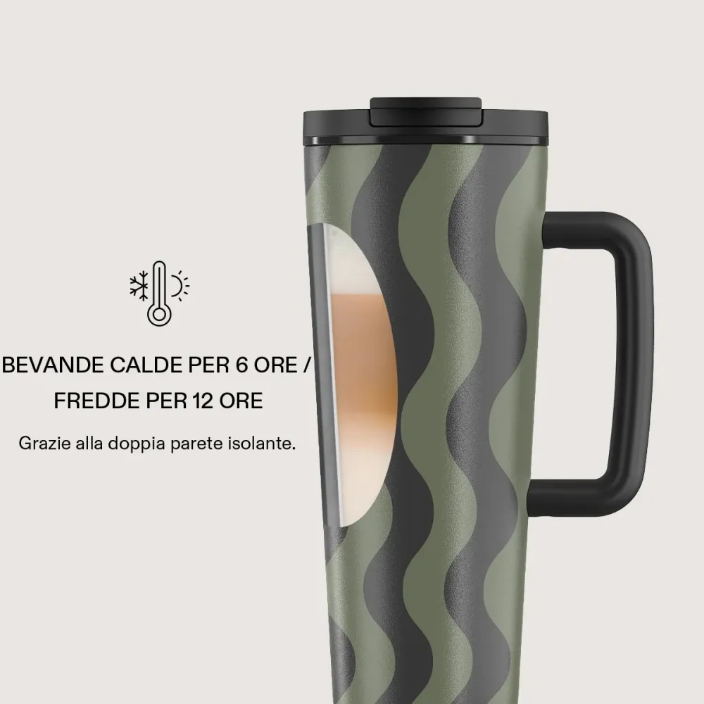 Double Take - Tazza da viaggio EasyGrip