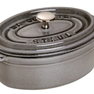 Dust Cocotte 29 cm, ovale, grigio grafite, ghisa 4.2L 40509-317-0