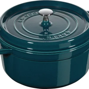 Dust Cocotte 26 cm, rotondo, La mer, ghisa 5.25L 40509-137-0