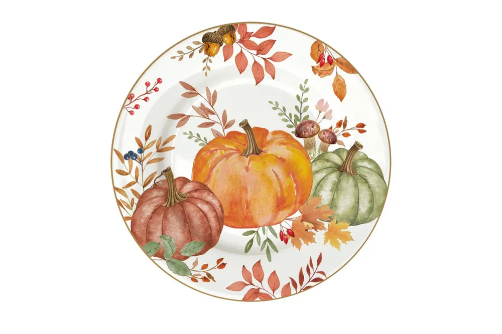 Easy Life Piatto porcellana della collezione Harvest diametro 19 cm