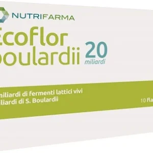 Ecoflor Boulardii 20 Miliardi 10 Flaconcini Da 10 Ml