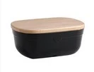 Emile Henry Kitchen Utensils Bread Cuci neri 35,5 x 24,5 x 15,8 cm 6,5L