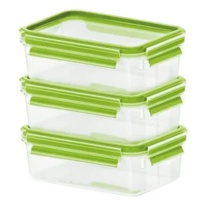 EMSA Can Clip & Chiudi 3 pezzi verde 0,55 l