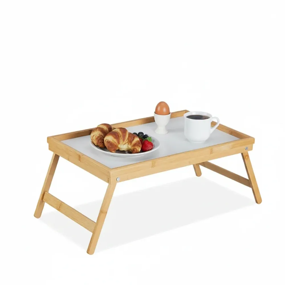 Vassoio Letto Pieghevole Bambù 50x31cm - Colazione FercasaShop