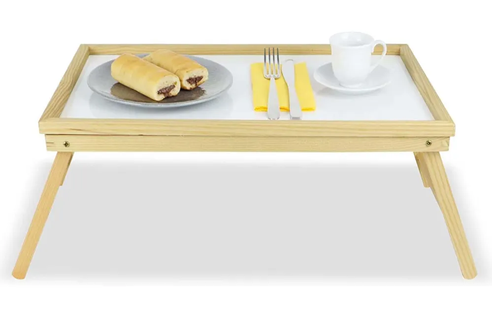 Vassoio Letto Pieghevole Bambù 50x31cm - Colazione FercasaShop