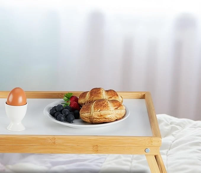 Vassoio Letto Pieghevole Bambù 50x31cm - Colazione FercasaShop