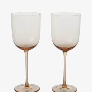 set da 2 bicchieri da vino rosso Ferm Living